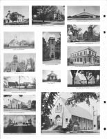 Old School - Peterson, Catholic Church - Spencer, Little Brown Church, First Baptist Church, First Lutheran Church